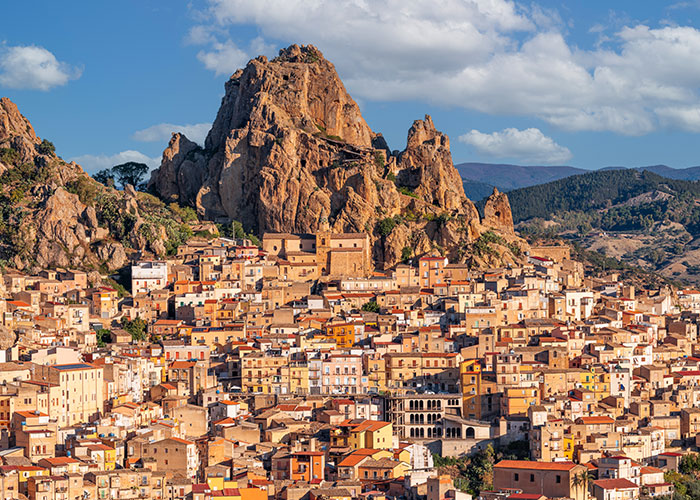 Gagliano Castelferrato Sicily Italy