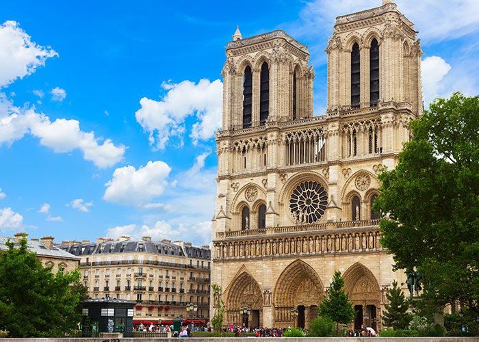 Notre Dame Cathedral Paris France