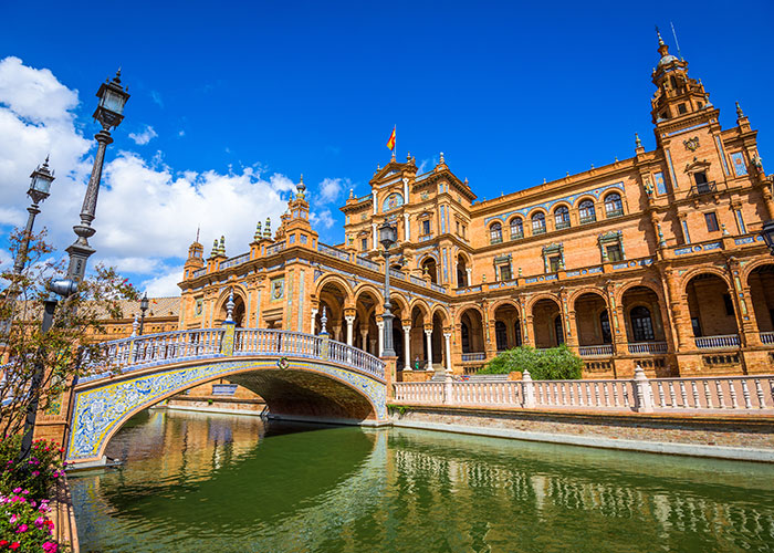 Plaza-de-Espana-Seville-Spain Plaza de Espana Seville Spain
