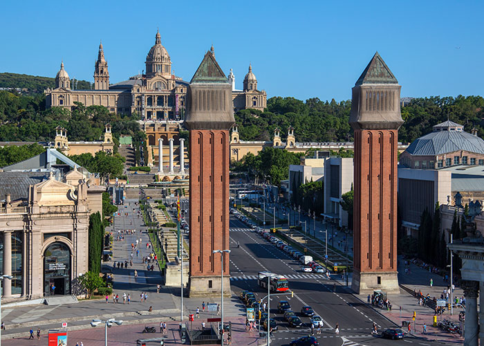 Barcelona Paza Espana Spain