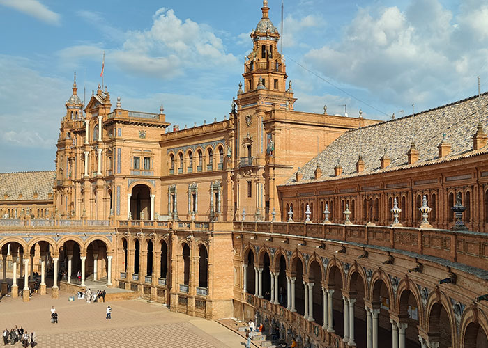 Seville View Plaza de Espana